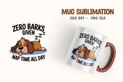 Sarcastic dog mug sublimation png Product Image 1