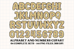 Back to School Alphabet png, letters doodle, school clipart Product Image 4