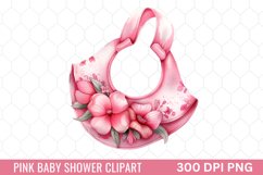 Pink Baby Shower Clipart Product Image 1