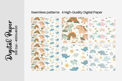 Nursery Boho digital paper Seamless backgrounds Product Image 2