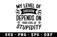 My Level Svg |Straightforward SVG Cut files | Cricut Product Image 1