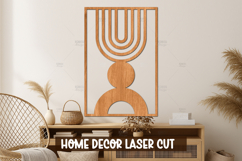 Mid Century Wall Art Laser Cut File for Home Decor Product Image 1