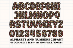 Wizard Magic School Alphabet Clipart, wizard letters doodle Product Image 4