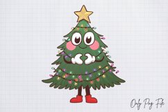 Groovy Christmas Clipart PNG Product Image 1