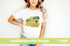 Happy St Patrick's Day PNG DTF Irish Lucky Leprechaun Beer Product Image 3