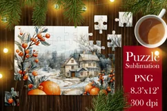 Christmas Puzzles PNG |Kids Puzzles Sublimation 3 Product Image 4