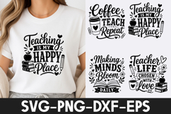 Teacher Quotes T Shirt Design SVG PNG Product Image 1