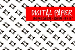 Digital paper with Keys. Keys pattern. Keys background Product Image 1