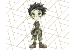 Halloween Whimsy Clipart, Cute Costume PNG Graphics Product Image 2