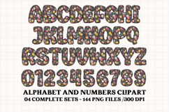 Makeup Alphabet png clipart, makeup beauty letters doodle Product Image 4