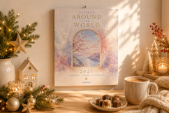 2027 Calendar - Around the World |Watercolor Travel Calendar Product Image 10