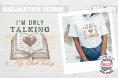 Book Lover Sublimation design Quote Bookish PNG Product Image 1