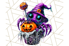 Spooky Café Cuties Halloween PNG Clipart, Holiday Elements Product Image 2
