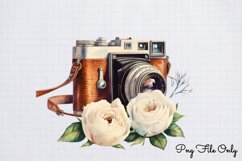 Antique Winter Photography Clipart PNG Product Image 1