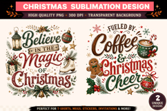 Christmas PNG | Believe In The Magic Of Christmas PNG Product Image 1