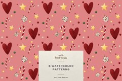 Christmas Patterns Santa Winter Print Digital Paper JPEG Product Image 10