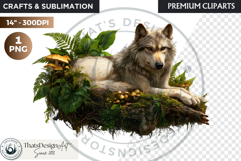 Watercolor Mystic Wols Fantasy Clipart PNG Graphics Product Image 1