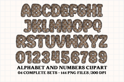 Valentine Alphabet Clip Art, valentines day letters doodle Product Image 4
