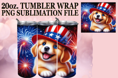 HAPPY VIBES 20oz TUMBLER WRAP, USA Animals Product Image 1