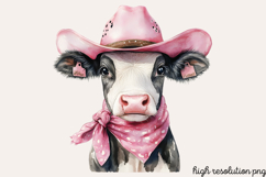 Little Cowgirl Clipart Sublimation PNG Product Image 1