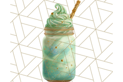 Halloween Drink Clipart PNG, Spooky Cute Beverage Art Product Image 2