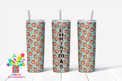 Merry Christmas Skinny tumbler Sublimation #10 Product Image 1