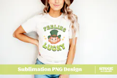Happy St Patrick's Day PNG DTF Irish Lucky Leprechaun Beer Product Image 3