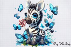 Lollipop Animals Clipart PNG Product Image 1