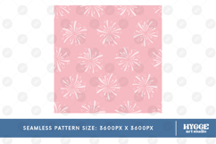 American 4th of July Patriotic Fireworks Seamless Pattern Product Image 2