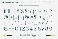 Glamour Avegato - Stylish Family Serif Font Product Image 10