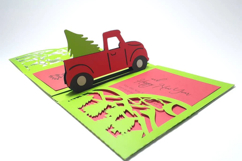 Bundle 19 SVG Christmas Box Pop Up Card Template Product Image 9