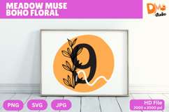 Meadow Muse Boho Floral Monogram Product Image 1