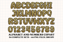 Valentine Alphabet Clip Art, valentines day letters doodle Product Image 4