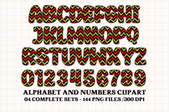 Happy Mouse Alphabet Clipart, happy mouse letters doodle Product Image 4