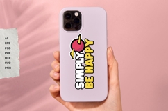 Simply Be Happy - SVG Design Product Image 10