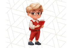 Boy Teacher Clipart PNG, Cute Male Teacher Illustration Product Image 2