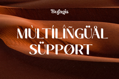 Bufagis - Stylish Sans Serif Font Product Image 10
