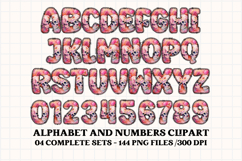 Day of The Dead PNG Alphabet, day of the dead letters doodle Product Image 4