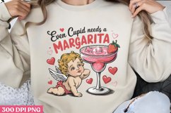 Even Cupid Needs A Funny Valentine Sublimation PNG Product Image 1