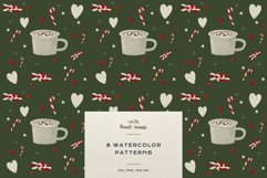 Christmas Patterns Santa Winter Print Digital Paper JPEG Product Image 10