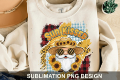 Sun kissed Sublimation PNG - Summer Sublimation Design Product Image 1