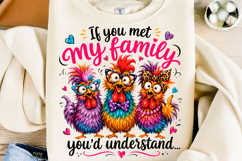 Family Humor Funny Chicken PNG Product Image 1