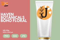 Haven Botanicals Boho Floral Monogram Product Image 1
