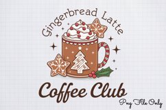 Gingerbread latte coffee club PNG Product Image 1