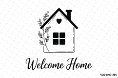 Welcome Home Svg | Christmas Svg | Svg Cut Files Product Image 1