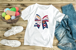 Baseball Fan Coquette Bow Clipart, baseball bow, glove bow Product Image 9