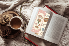 Pastel Theme Specific Cozy Bookmark Set,Elegant Stationery Product Image 10