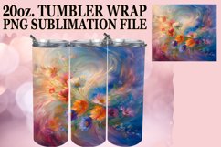 15x Watercolor Spring Flower Tumbler Wrap Bundle PNG, Bloom Product Image 10