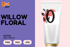 Willow Floral Monogram Product Image 1