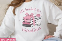 All booked for Valentines PNG,Valentines Day Pink Sublimatio Product Image 1
